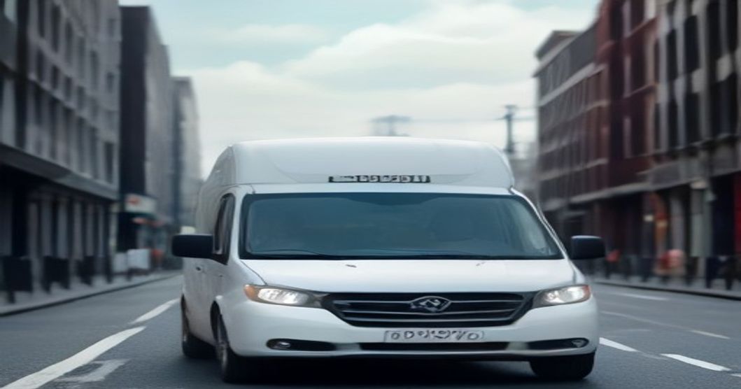 Unbranded UK delivery van for 60 minute pickup courier london. AGS Traders (UK) Ltd London and nationwide courier — same-day courier UK, urgent pallet freight, London ULEZ van deli